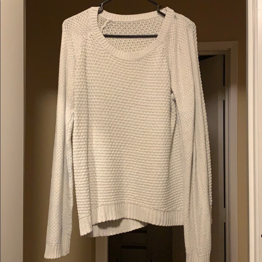 White sweater